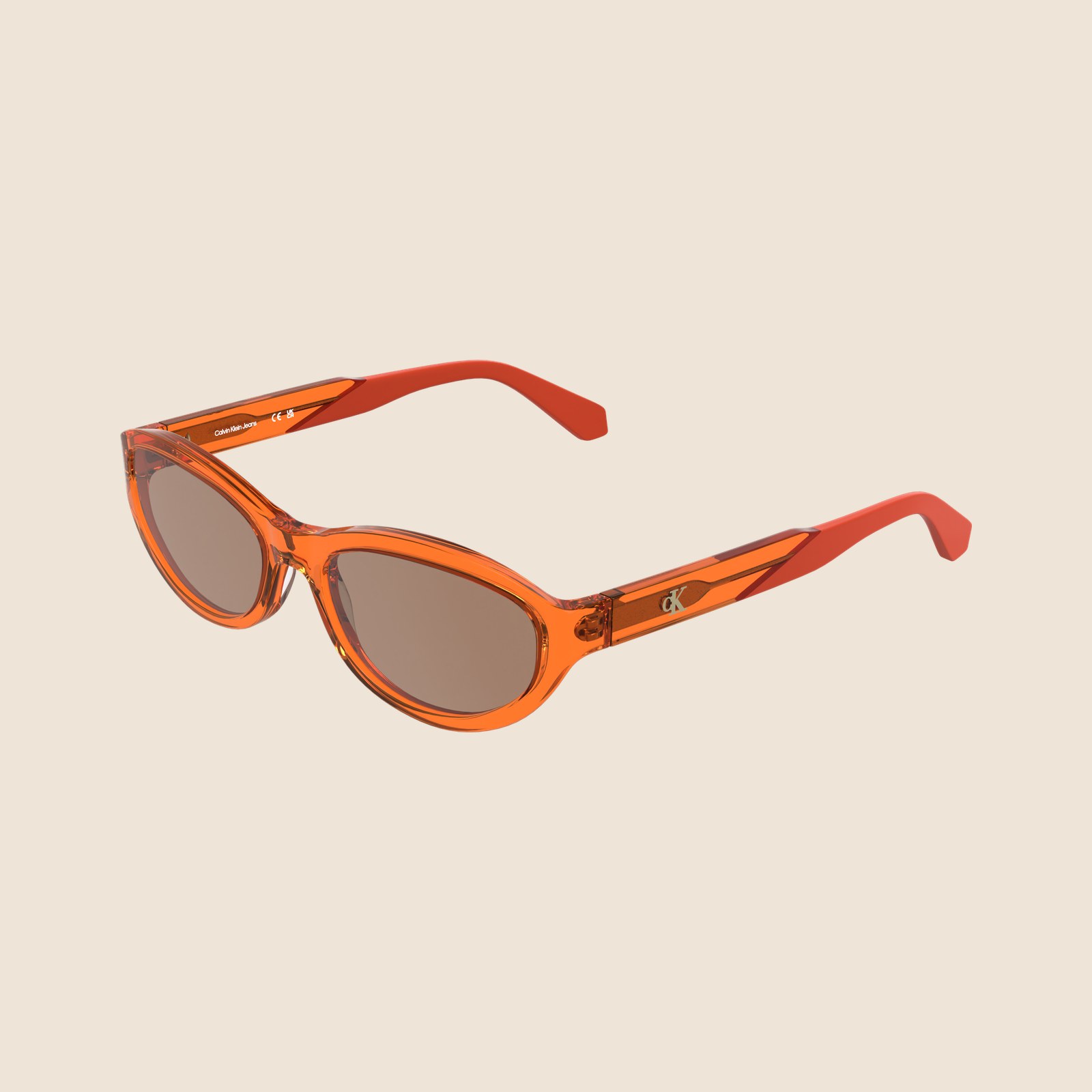 Calvin Klein Jeans CKJ25618S Laranja Tran...