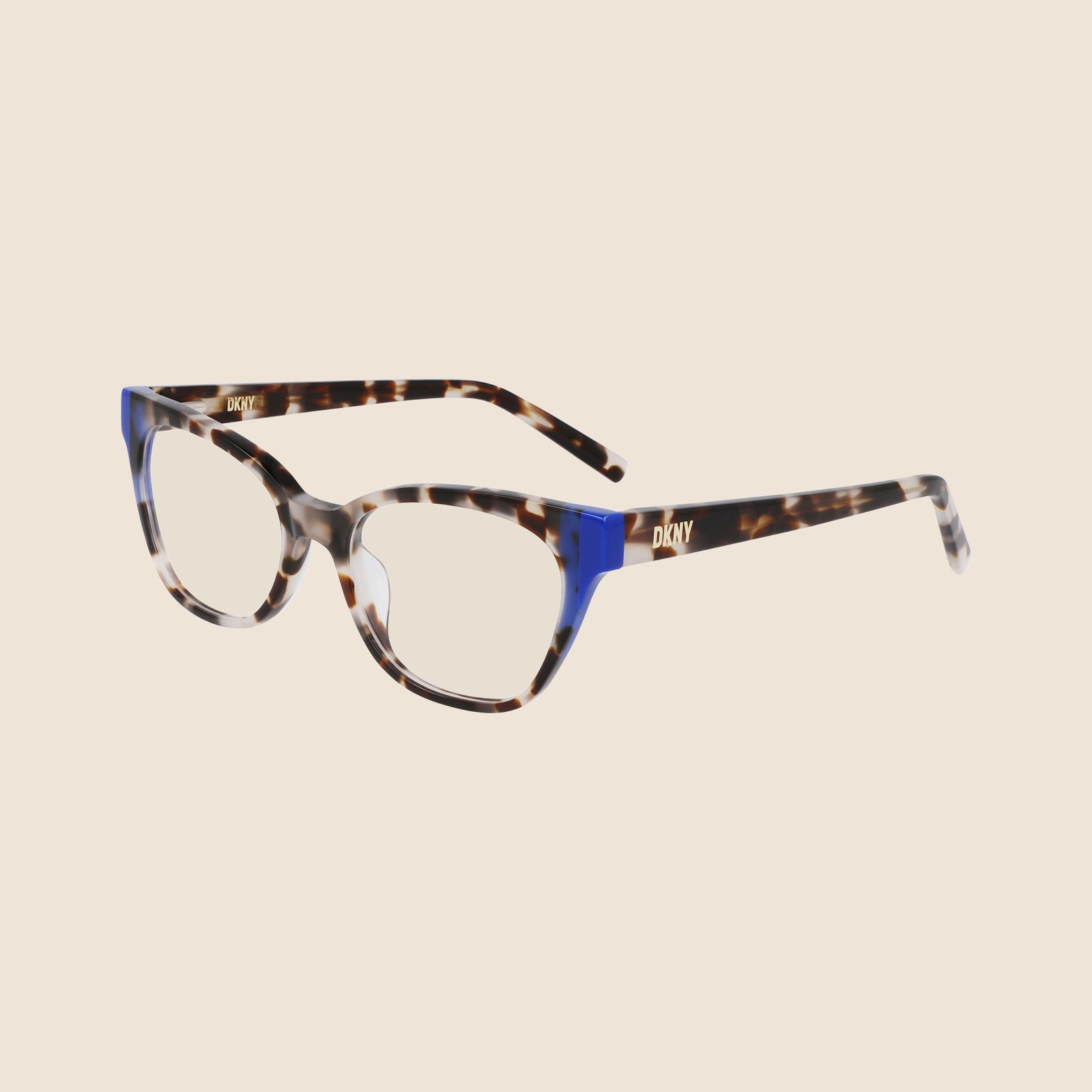DKNY DK5058 Marfim e Cobalto