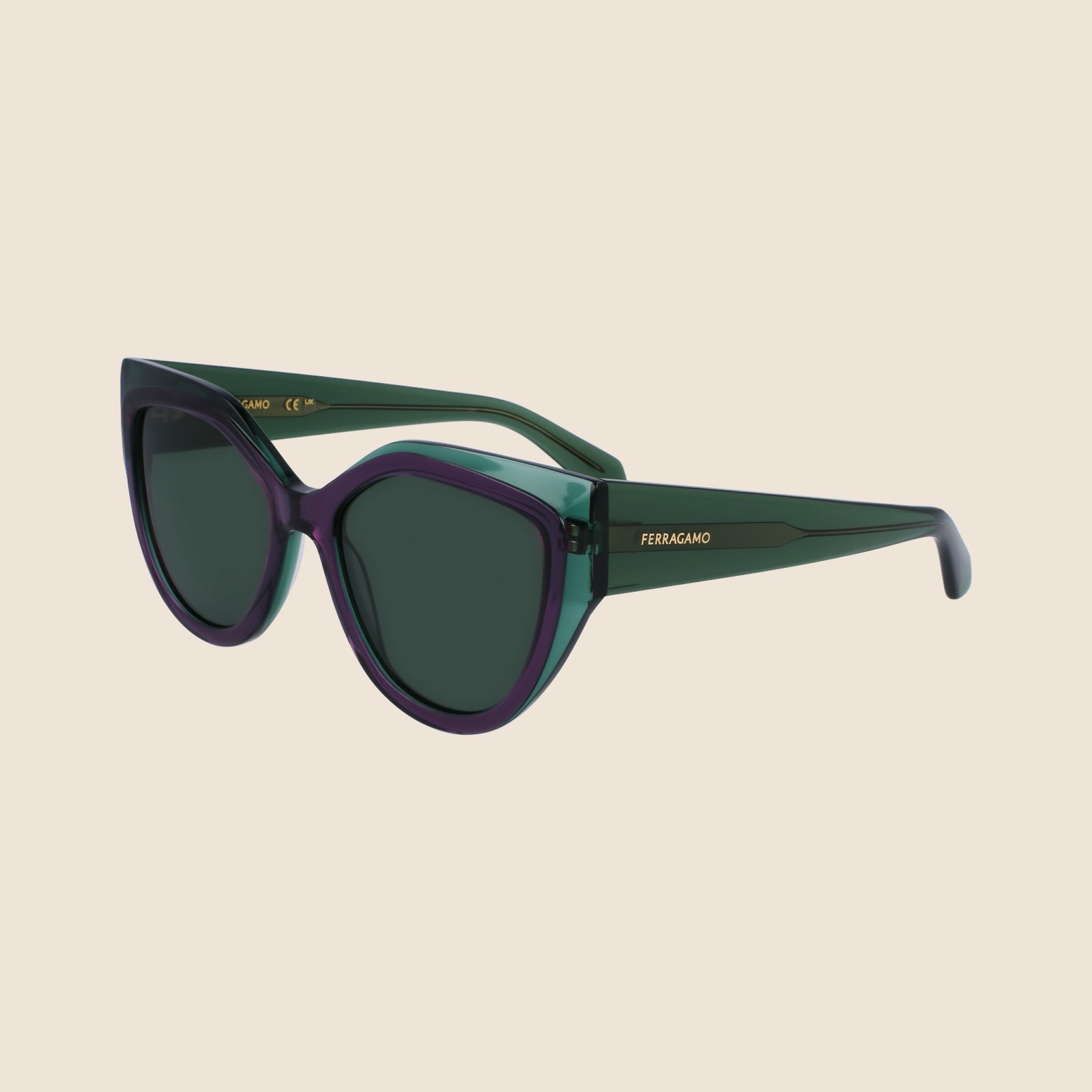 Ferragamo SF2004S Verde e Violeta