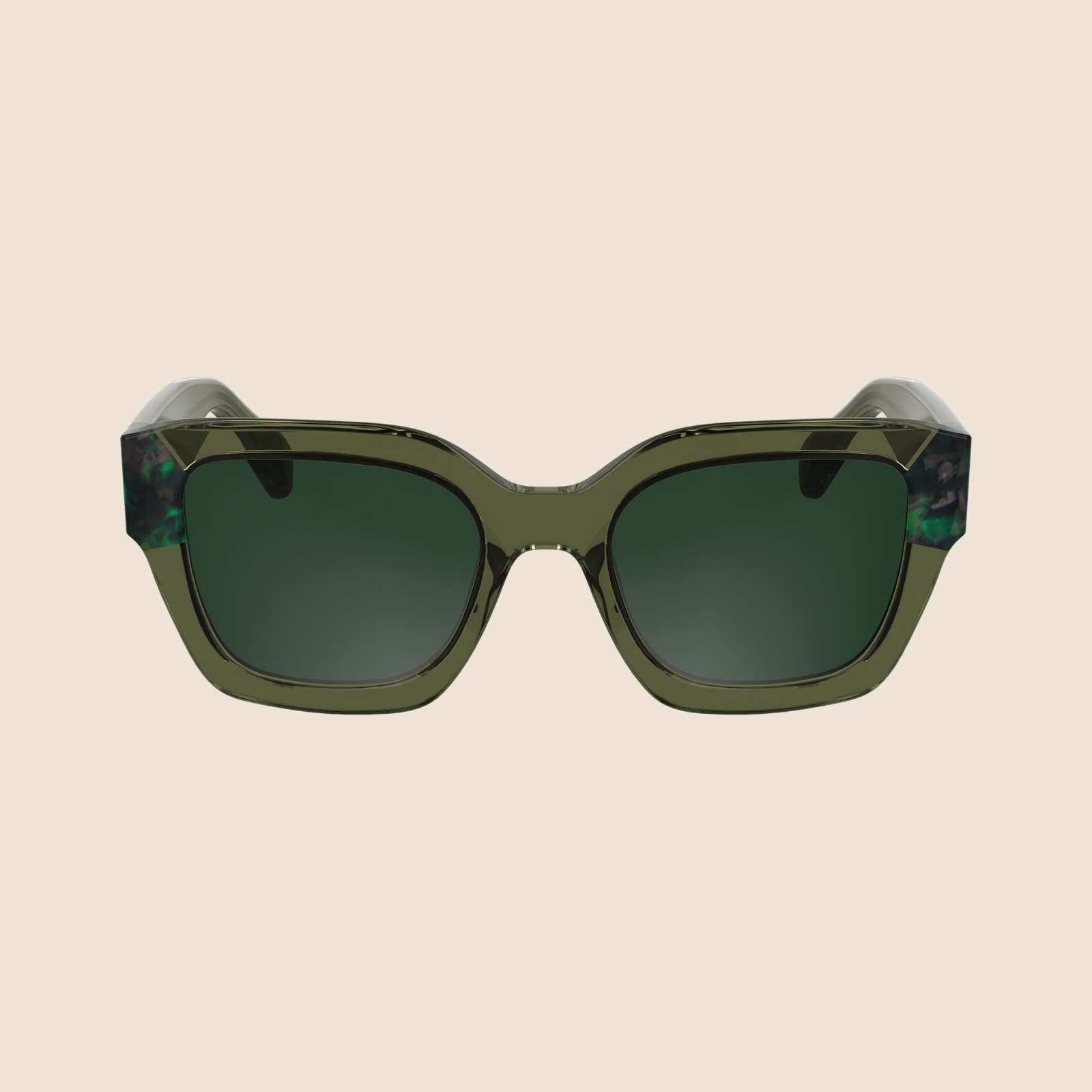 Longchamp LO771S Verde Translúcido