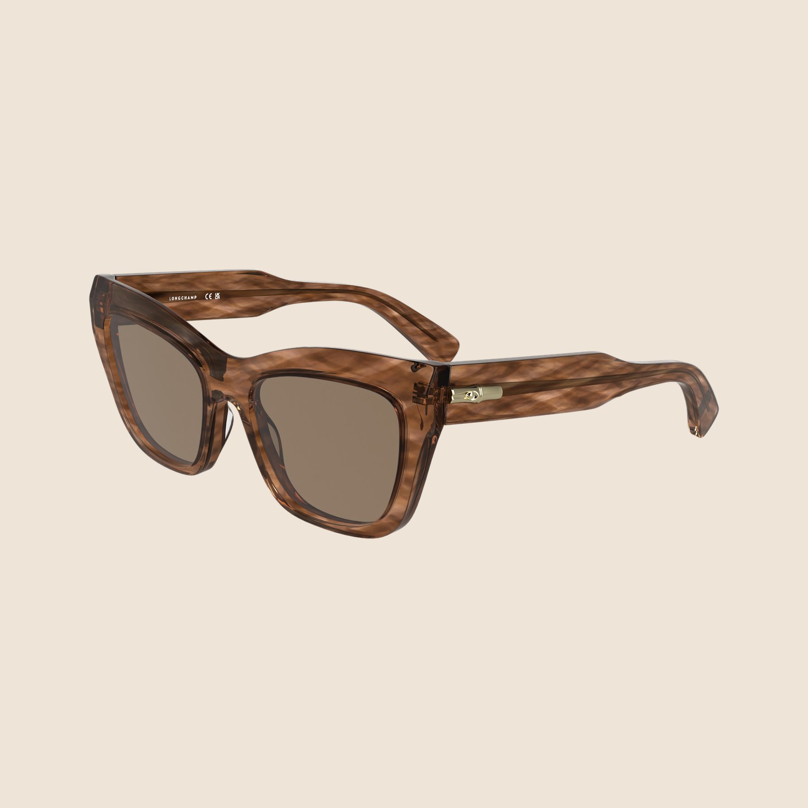 Longchamp LO777S Marrom