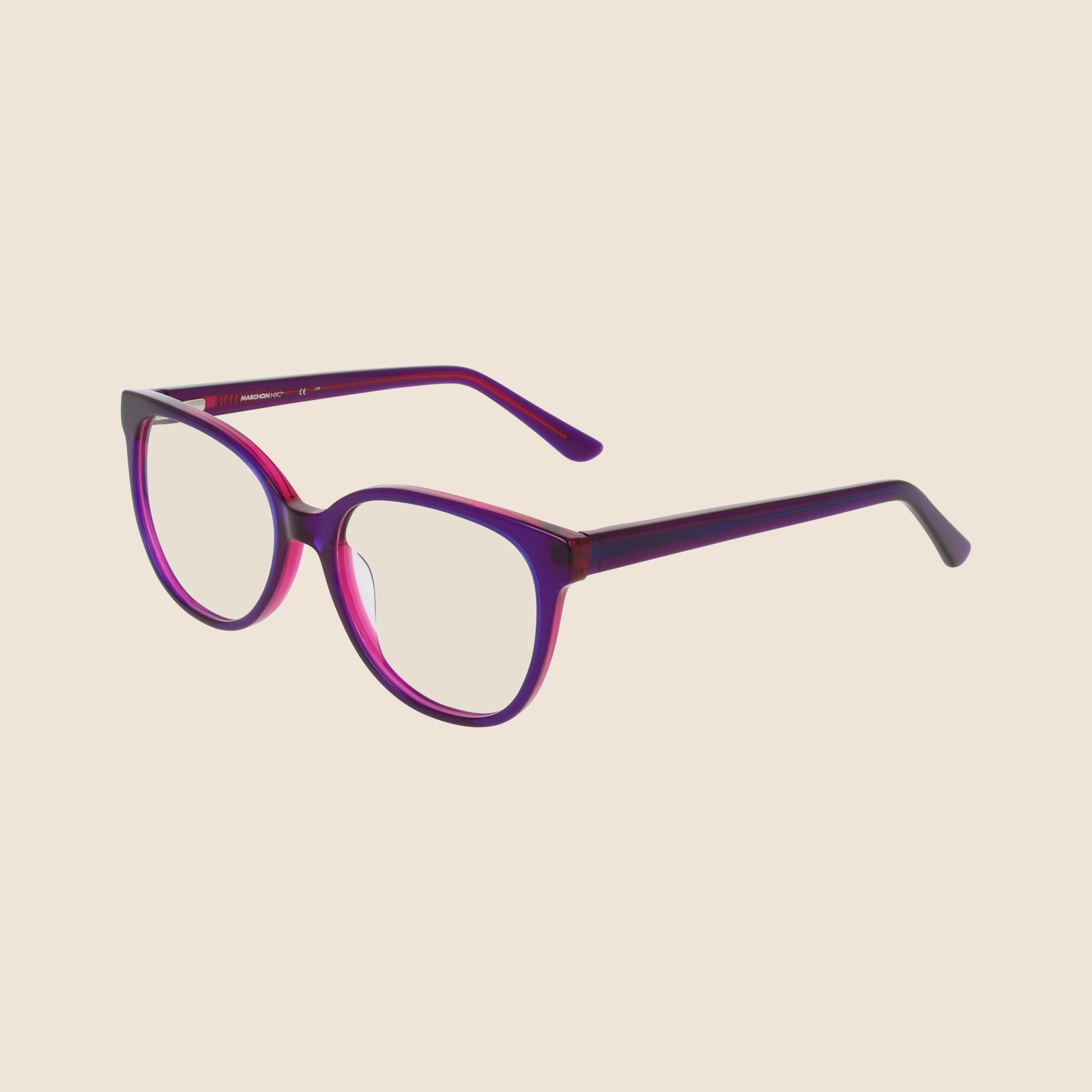 Marchon NYC M-5042 Roxo e Rosa