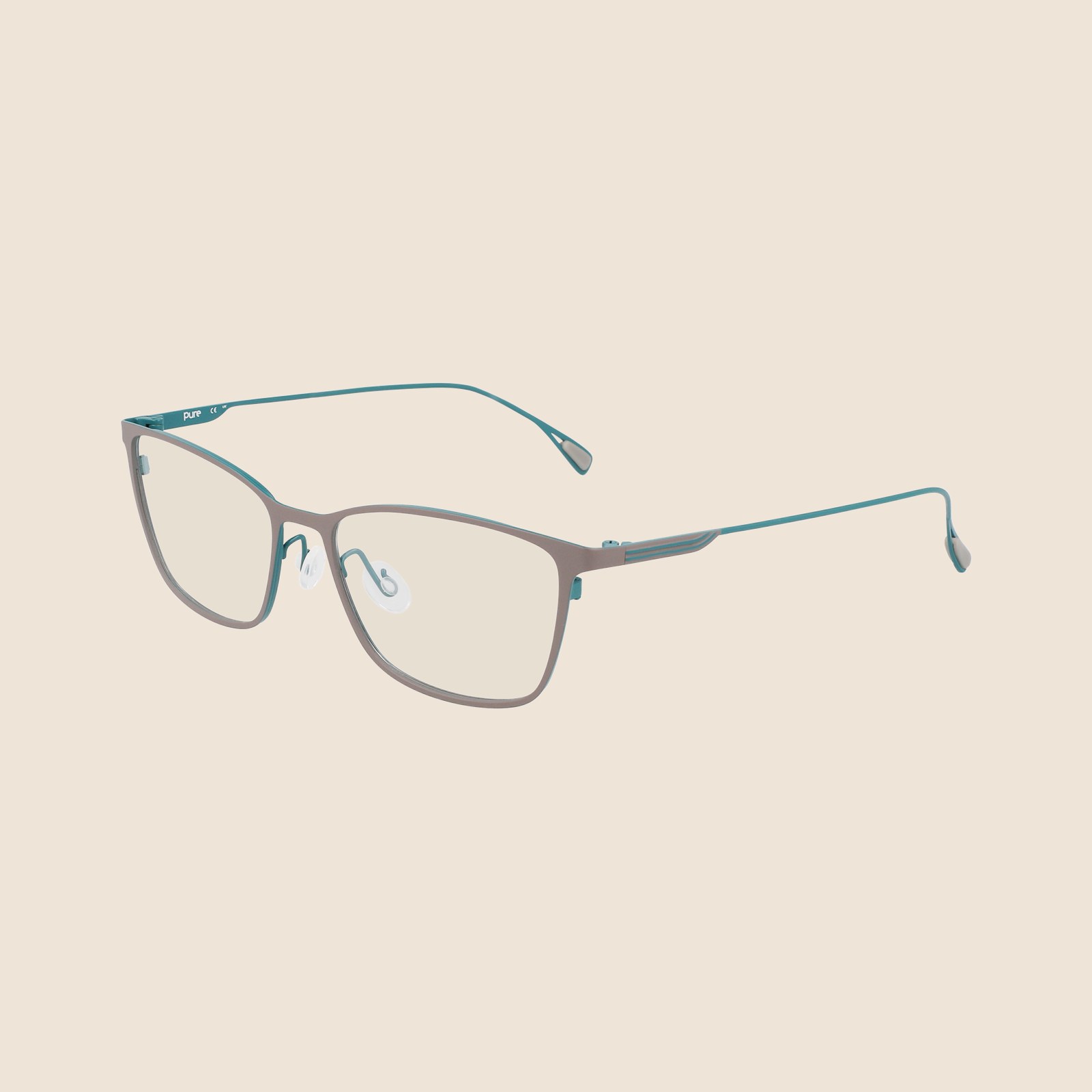 Pure P-5020 Cinza e Turquesa