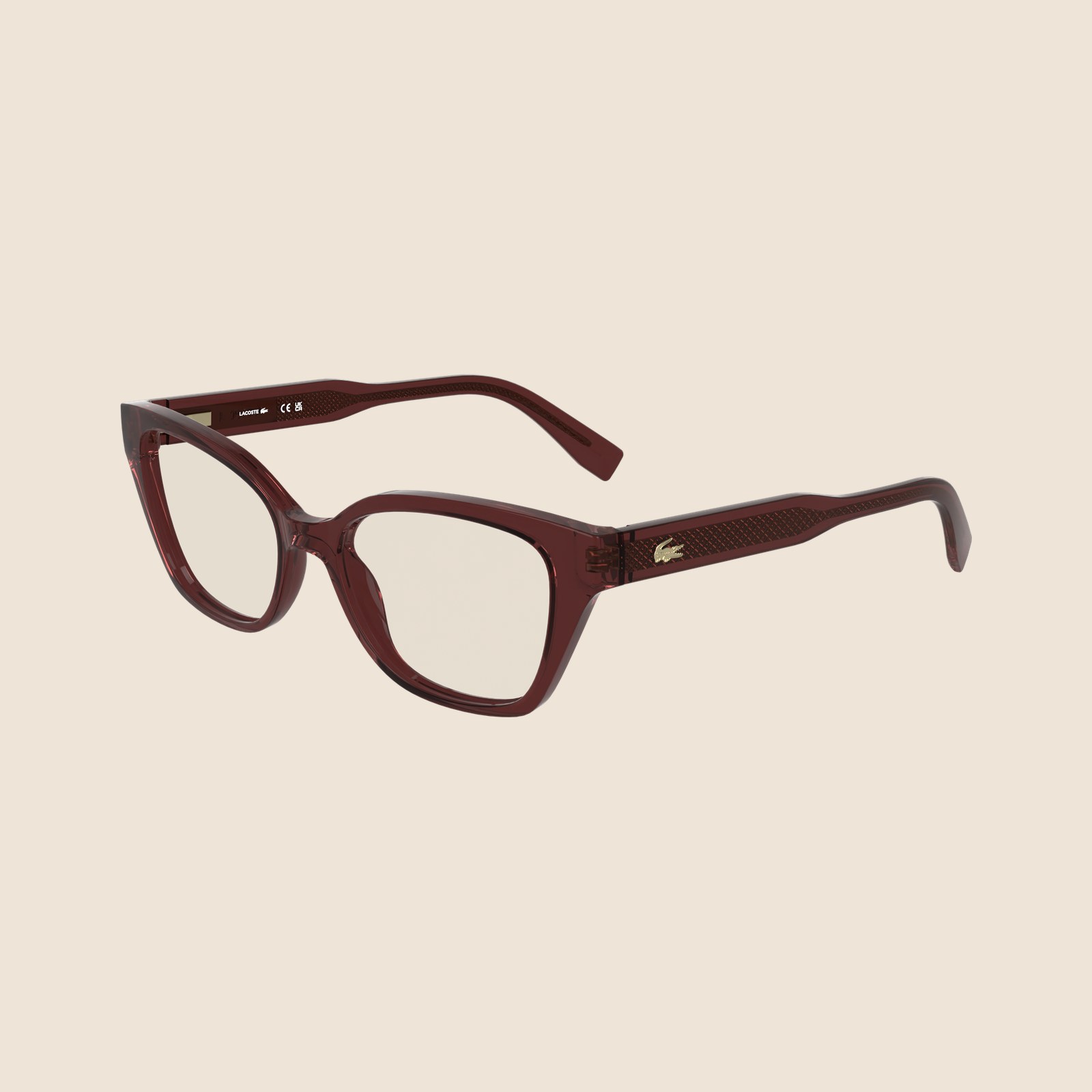 Lacoste L2983 Vinho Translúcido