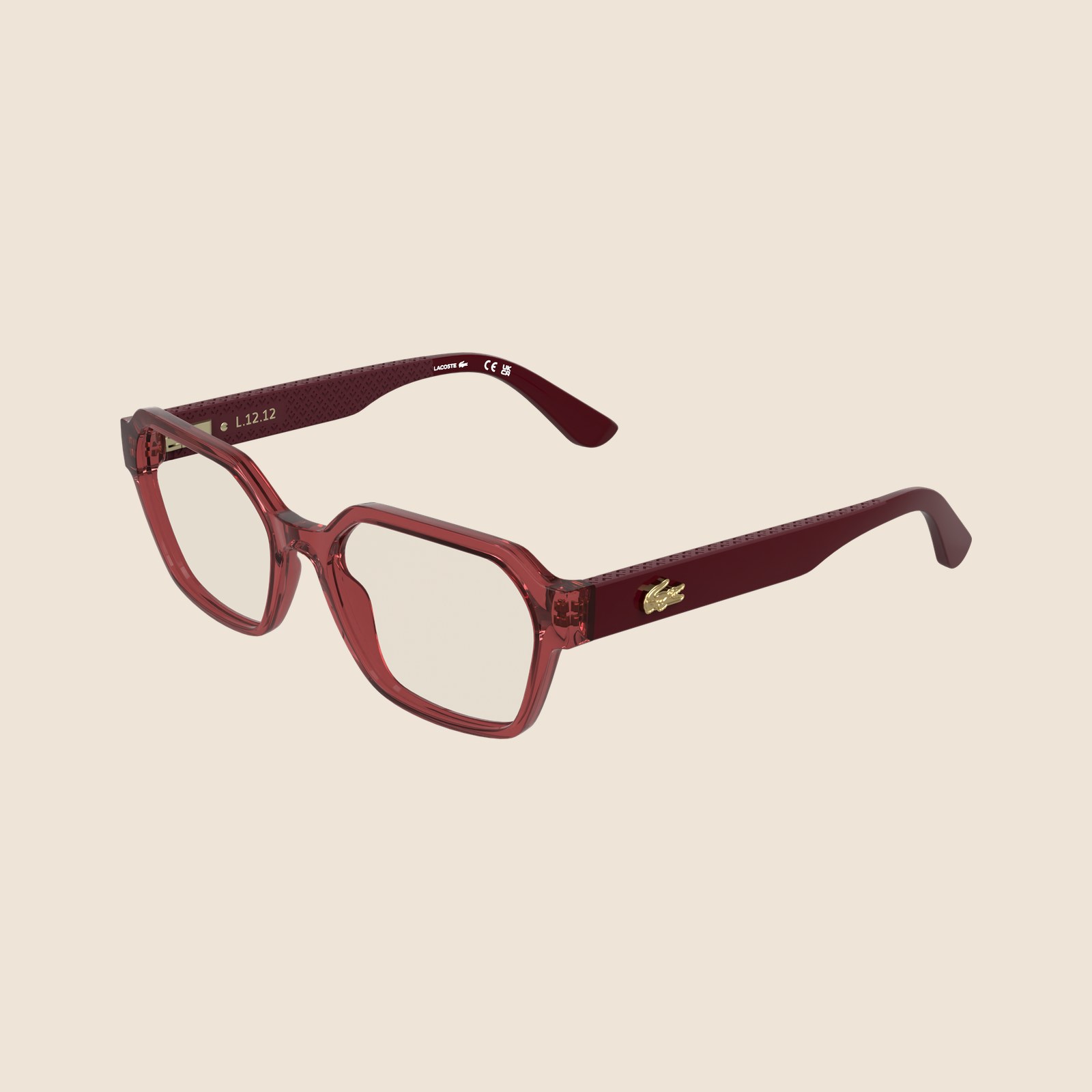 Lacoste L4025 Vinho Translúcido